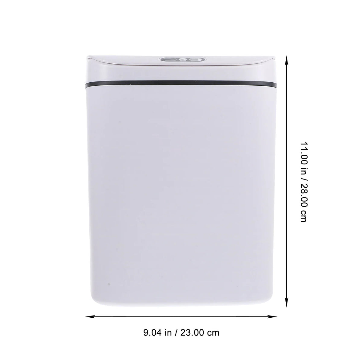 Smart Trash Can Automatic Motion Sensor Waste Bin Large Capacity Touchless Plastic Garbage Container for Living Room Study Hotel