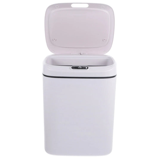 Smart Trash Can Automatic Motion Sensor Waste Bin Large Capacity Touchless Plastic Garbage Container for Living Room Study Hotel