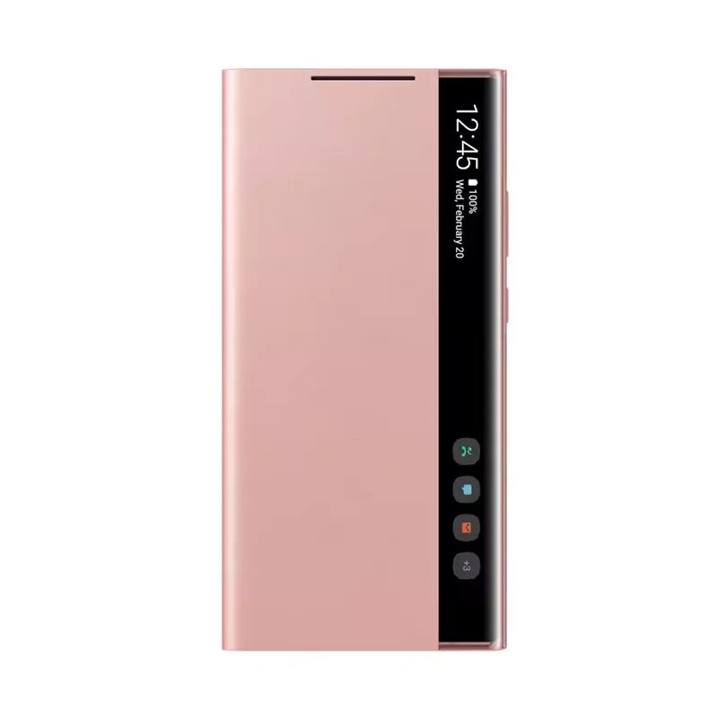 Samsung üçün Güzgülü Smart View Flip Qab – Galaxy Note 20 Ultra və Note 20 5G üçün.