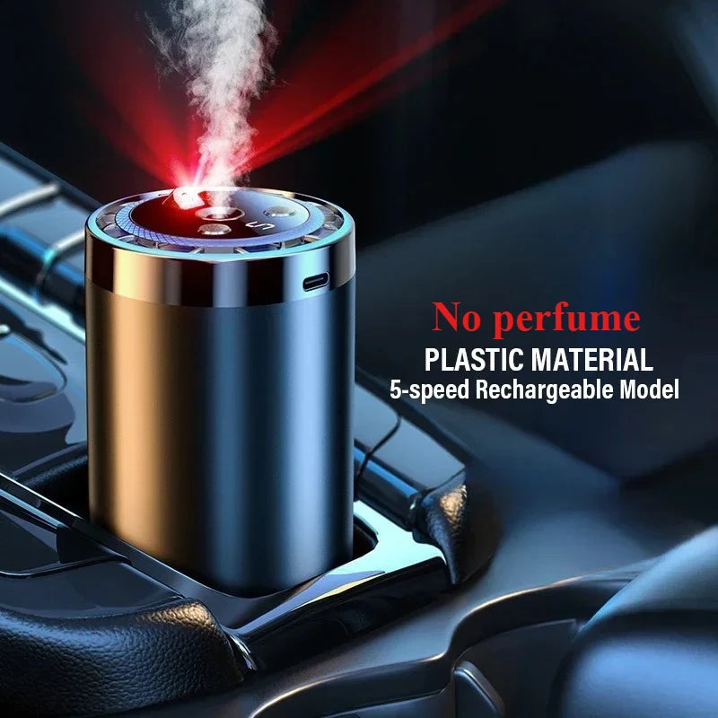 5 Rejimli Avtomobil Ətirləndiricisi – Avtomobil üçün Aroma Diffuzoru, Avtomatik Sprey, Qoxu Təmizləyici, Alüminium ərintidən hazırlanmış, Rəngli Atmosfer İşıqlı Ulduz Tavan Effekti.