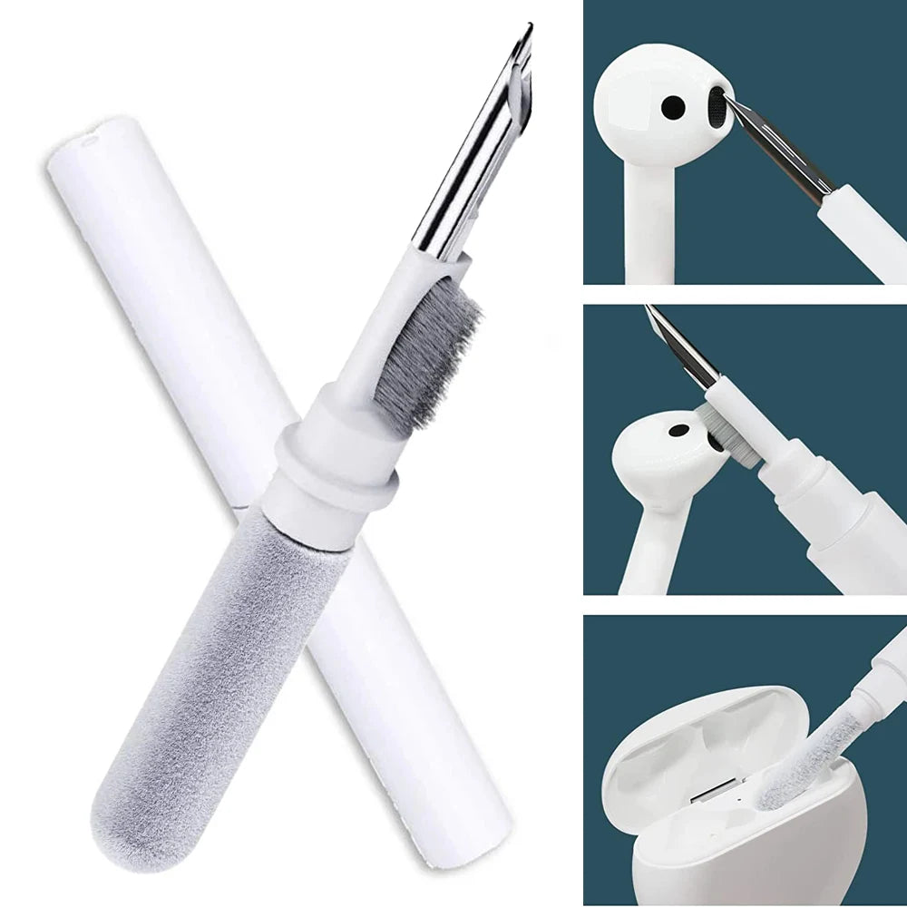 AirPods Pro 1/2/3 üçün Təmizləmə Dəsti – Qulaqcıqlar üçün Təmizləyici Qələm və Fırça, Bluetooth Qulaqlıqlar, Qulaqcıq Qutusu, Klaviatura və Telefon Təmizləmə Alətləri.
