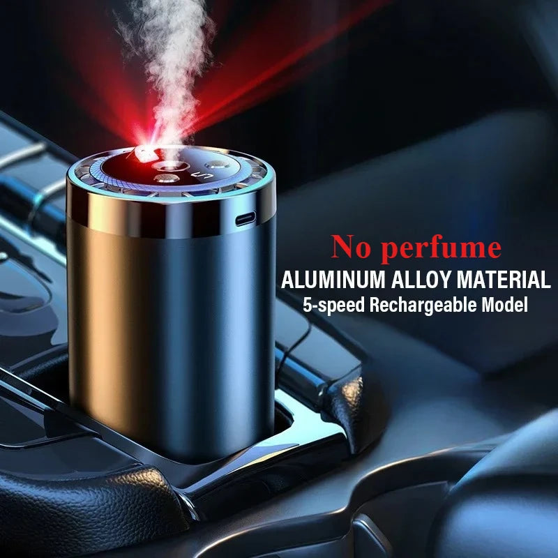 5 Rejimli Avtomobil Ətirləndiricisi – Avtomobil üçün Aroma Diffuzoru, Avtomatik Sprey, Qoxu Təmizləyici, Alüminium ərintidən hazırlanmış, Rəngli Atmosfer İşıqlı Ulduz Tavan Effekti.