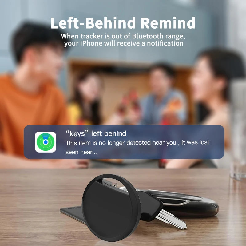 1/2/4 ədəd İtirməyə Qarşı İzləyici – Apple AirTag Alternativi, “Find My” vasitəsilə Bluetooth GPS İzləyicisi, Baqaj üçün, iOS MFi uyğun, Açar Tapıcı.