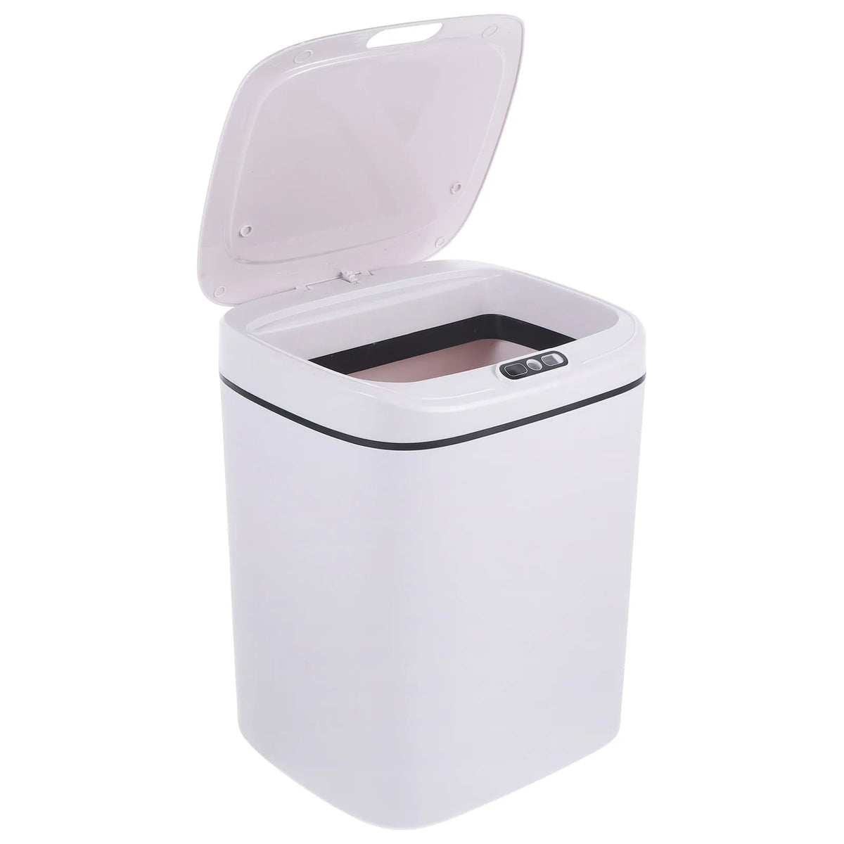 Smart Trash Can Automatic Motion Sensor Waste Bin Large Capacity Touchless Plastic Garbage Container for Living Room Study Hotel