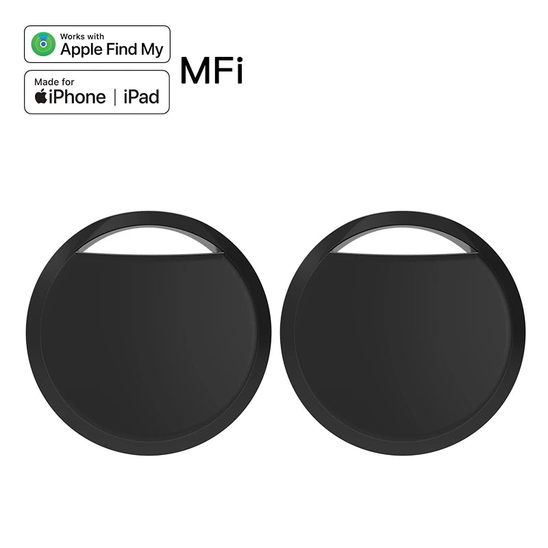 1/2/4 ədəd İtirməyə Qarşı İzləyici – Apple AirTag Alternativi, “Find My” vasitəsilə Bluetooth GPS İzləyicisi, Baqaj üçün, iOS MFi uyğun, Açar Tapıcı.